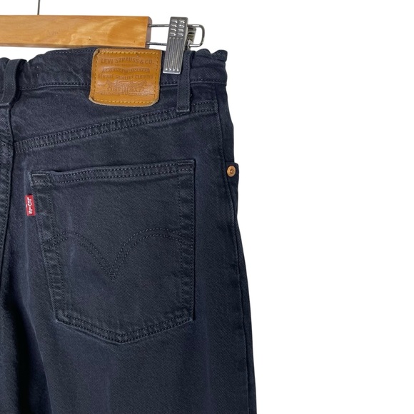 Levi’s Ribcage Straight Button Fly High Rise Straight Denim Jean Size 27 - Picture 8 of 8
